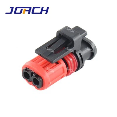 Conector automático selado fêmea de 2 pinos HSG ASSY DIA 1.5MM SOCKETLATCH 1337245-3