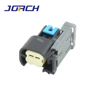 Conector do injetor do sistema EFI, sistema de motor fêmea preto de 2 vias, conector automático à prova d'água 15305086 DJ7025H-2.2-21 15326238