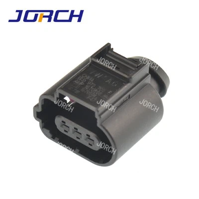 3 pinos 1.5mm sensor de batida para automóvel terminal de fiação fio elétrico soquete à prova d'água 8k0973703f