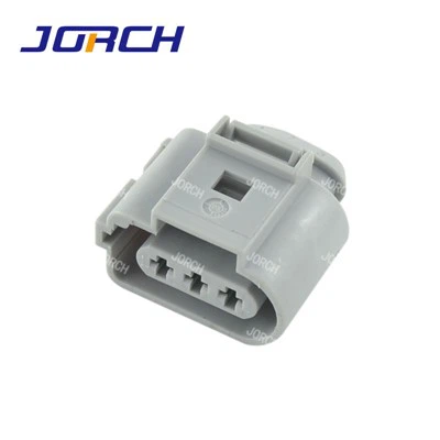 3 pinos fêmea 3,5 mm plugue auto luz de nevoeiro soquete sensor de virabrequim à prova d'água conector automático 1J0973723G DJ7035B-3.5-21