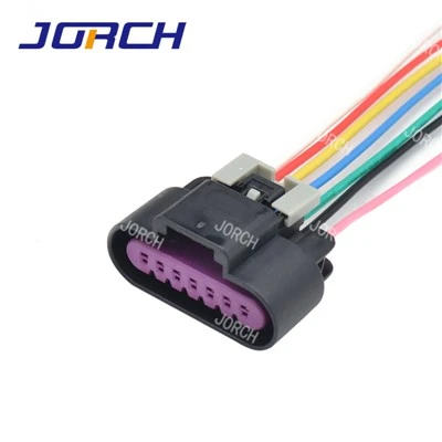 Conector de chicote de fios automotivo feminino série 7 pinos automático 1,5 mm soquete DJ7075D-1.5-21